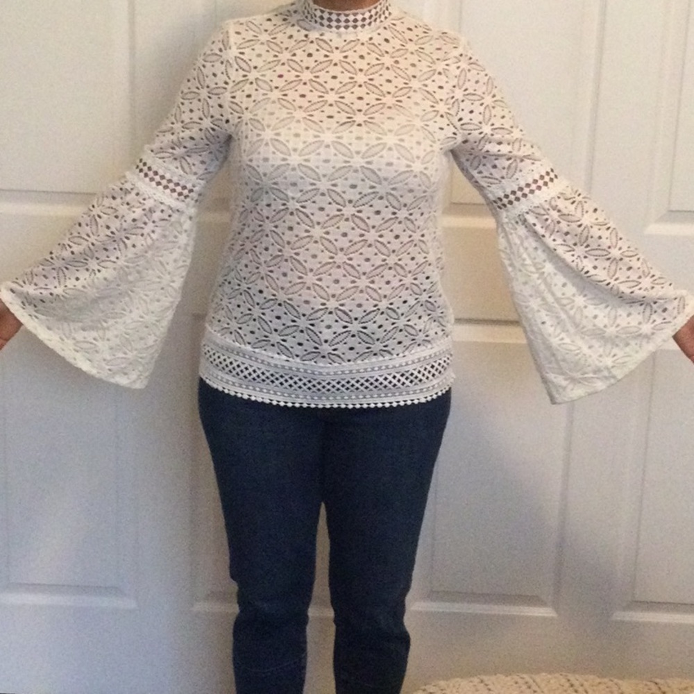 Beautiful withe blouse